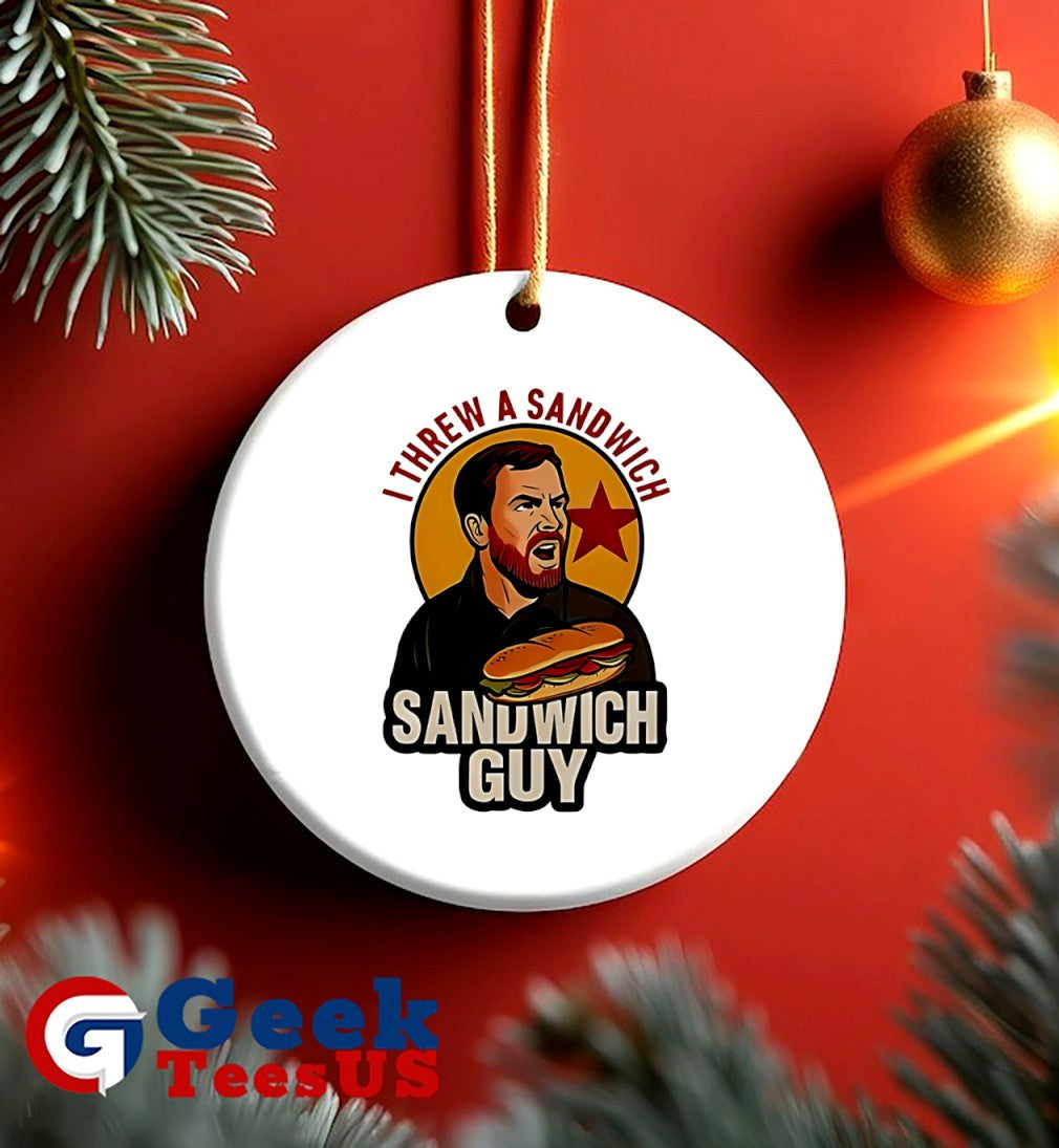 Sandwich Guy I threw a Sandwich T-shirt