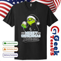 Santa Grinch wears Chicago White Sox baseball Merry Christmas 2025 shirt