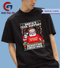 Santa’s Tech Support Rebooting ugly Christmas shirt