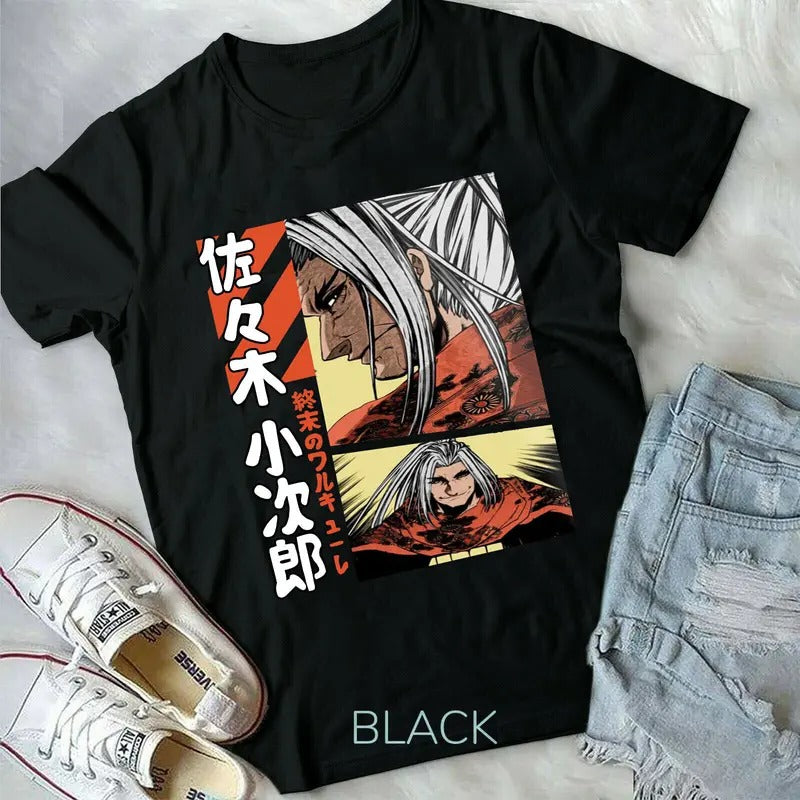 Sasaki Kojiro Record of Ragnarok Shuumatsu No Valkyrie round new Unisex T-Shirt S-4XL Hoodie, Sweatshirt | HypeDripTees.com