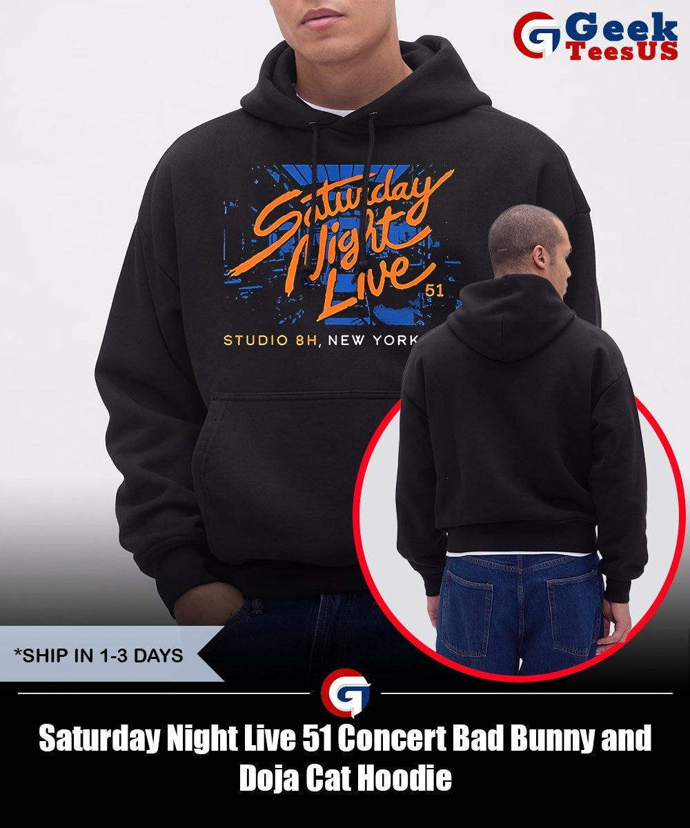 Saturday Night Live 51 Concert Bad Bunny and Doja Cat shirt