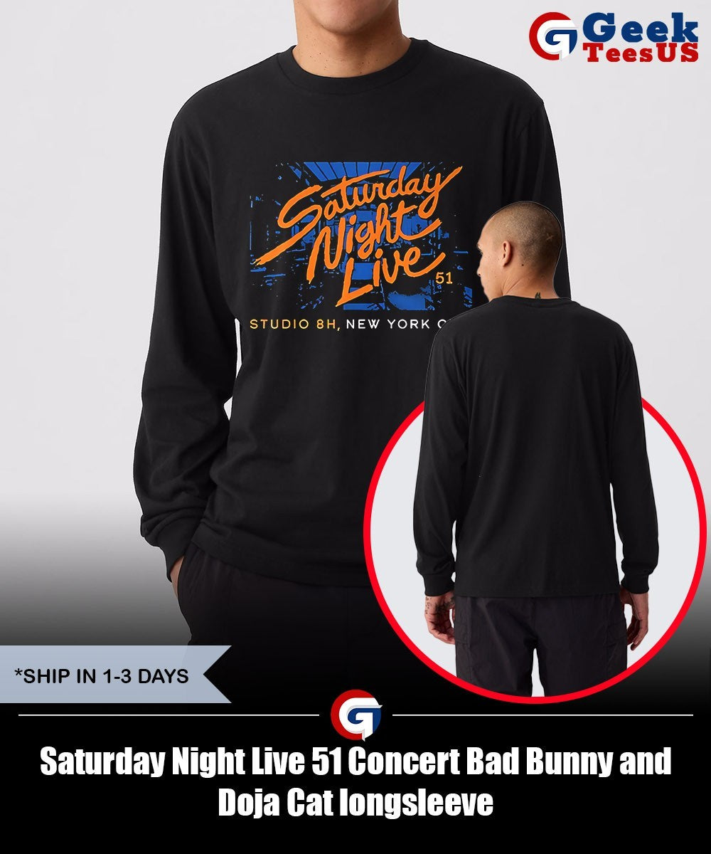 Saturday Night Live 51 Concert Bad Bunny and Doja Cat shirt