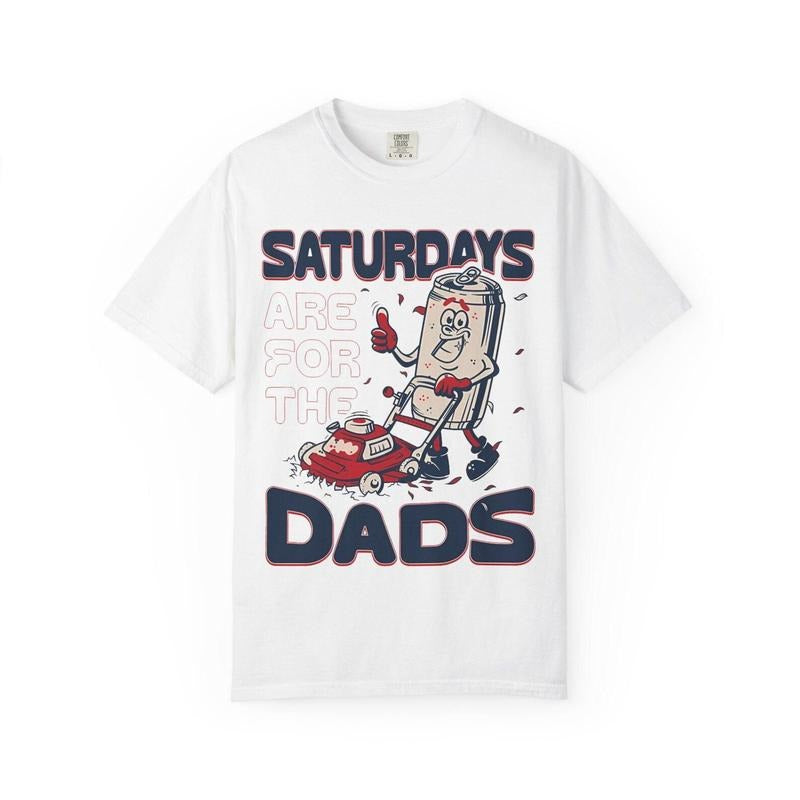 Saturdays Are For The Dads Riding Mower T-Shirt