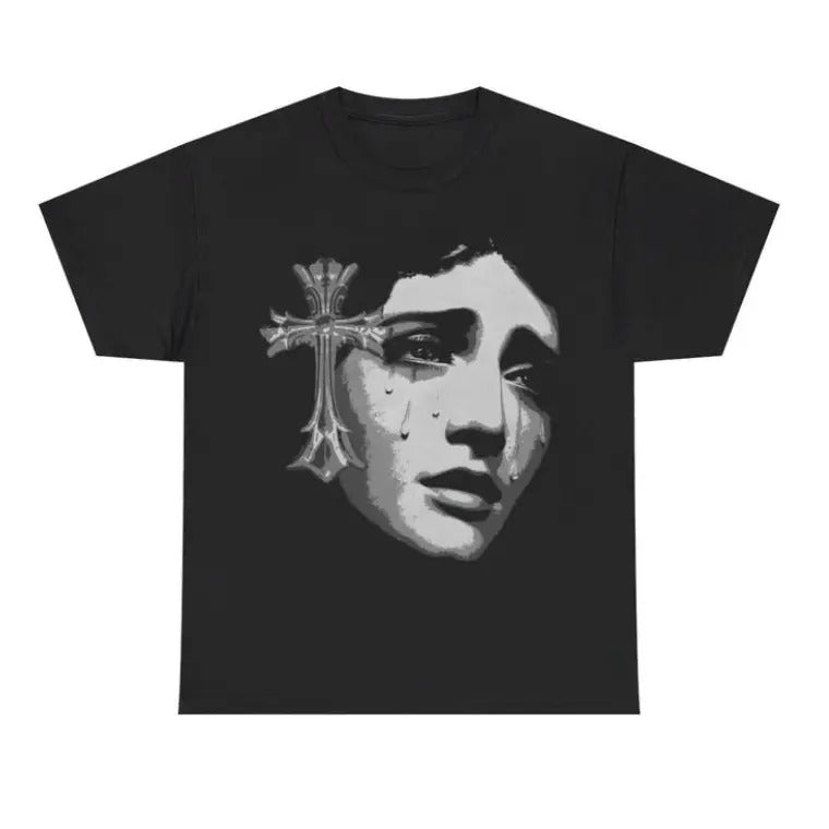 Save Me Cross Girl Graphic T-Shirt Casual Classic, Hoodie, Sweatshirt Size S- 3XL,Gift For Women Top Womenswear Underwear...