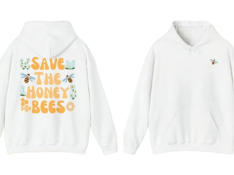 Save The Honey Bees Comfy T-Shirt Hoodie Sweatshirt | HypeDripTees.com