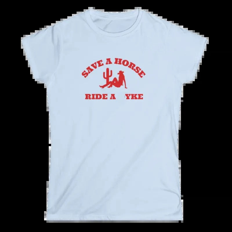 Save a Horse Ride a Yke Womens T-Shirt Hoodie, Sweatshirt | HypeDripTees.com