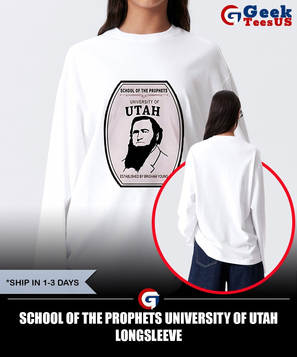 School Of The Prophets University Of Utah shirt