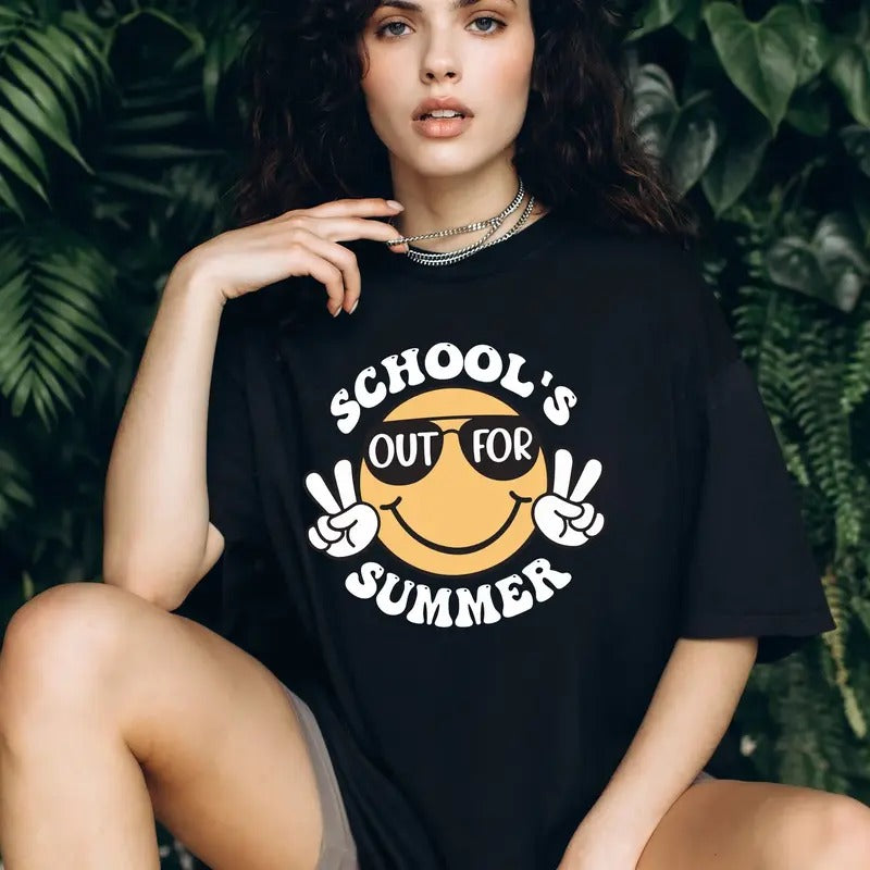 School's Out For Summer Shirt, Teacher Summer Shirt, Happy Last Day Of School Shirt, End Of the School Year Shirt, Last...