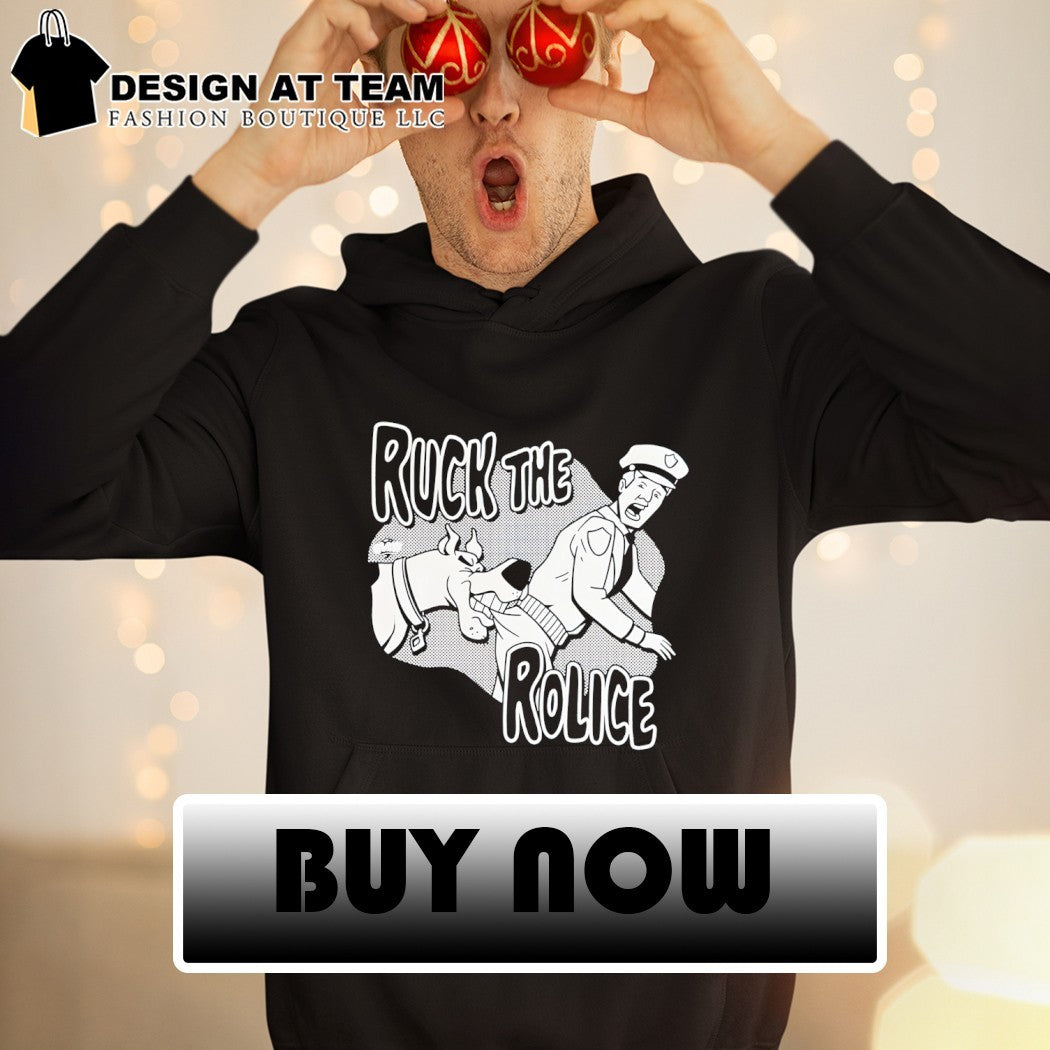 Scooby Doo Ruck The Rolice Ben-Day cartoon shirt
