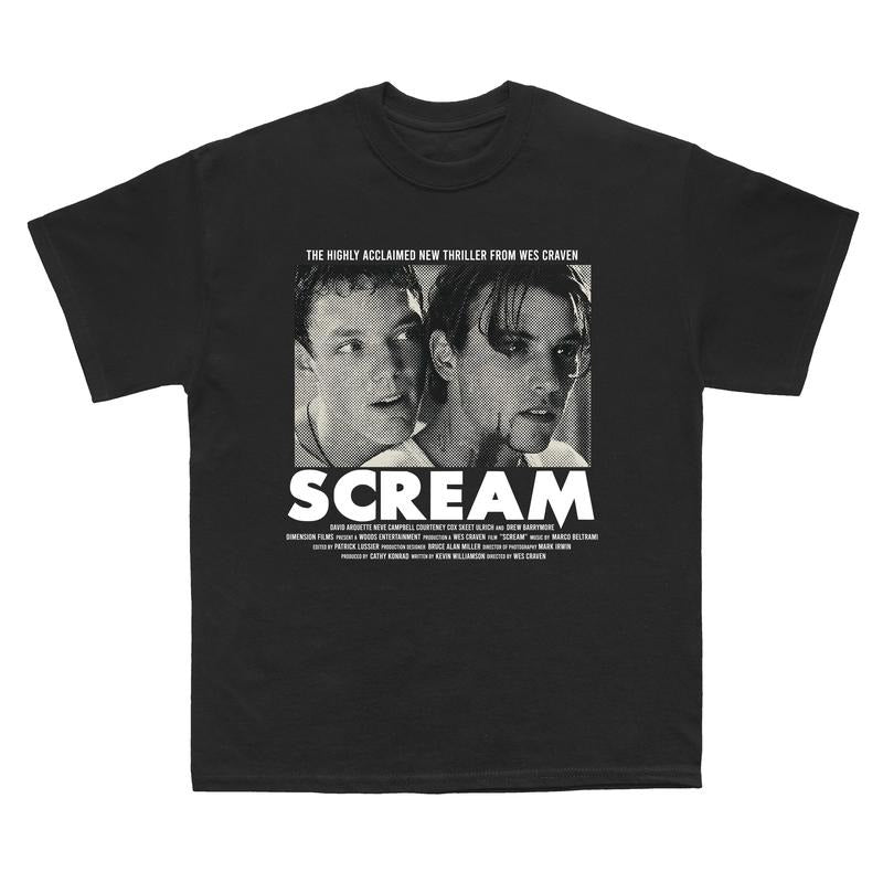 Scream Horror Stu Macher Poster Style T-Shirt, Halloween Iconic Movie Inspired, Retro 90s Matthew Lillard Movie, Matthew...