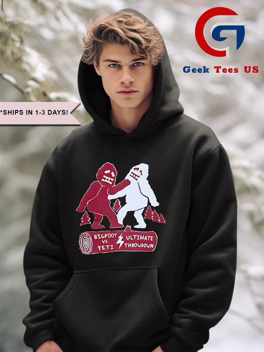 Scream Noah Foster Bigfoot vs Yeti Ultimate Throwdown shirt