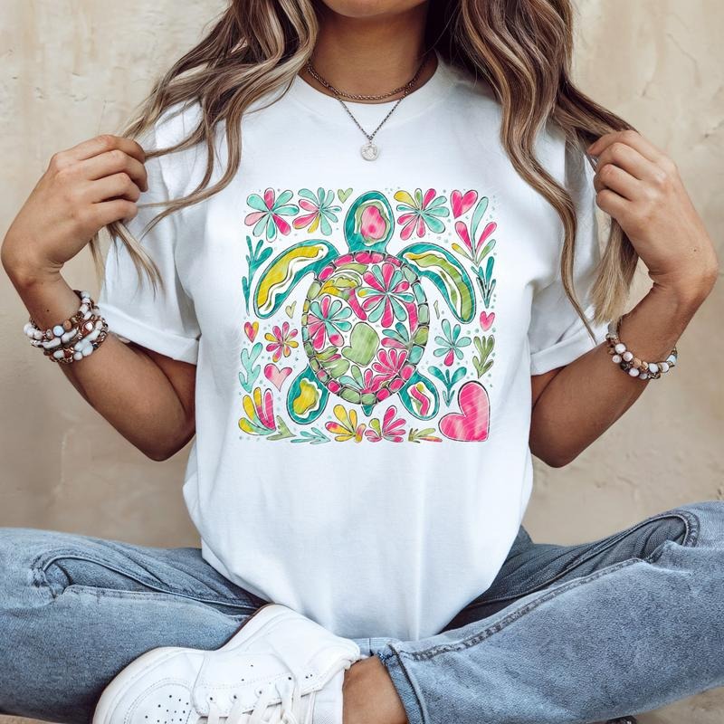 Sea Turtle DTF Transfers - THIS IS NOT A SHIRT Hoodie, Sweatshirt | HypeDripTees.com