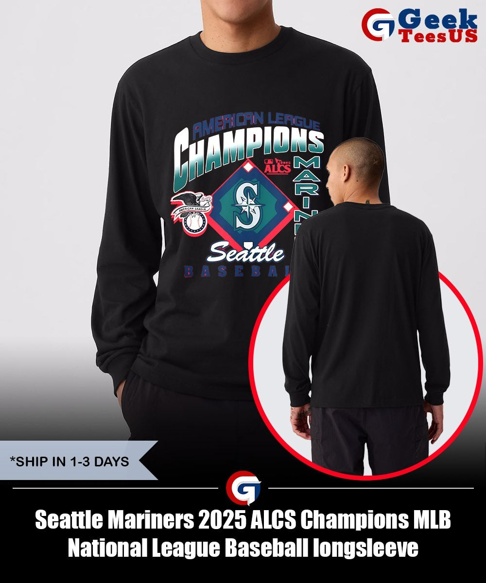 Seattle Mariners 2025 ALCS Champions MLB National League Baseball shirt