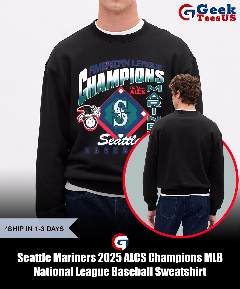 Seattle Mariners 2025 ALCS Champions MLB National League Baseball shirt