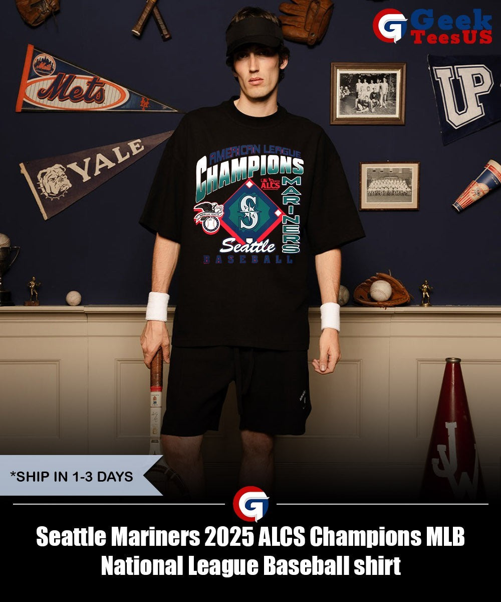 Seattle Mariners 2025 ALCS Champions MLB National League Baseball shirt