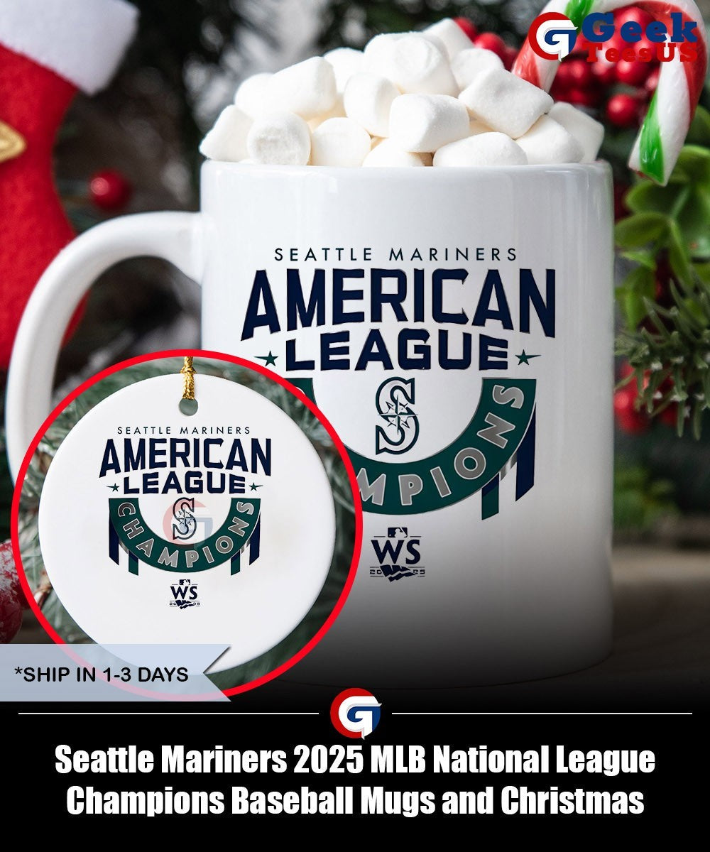 Seattle Mariners 2025 MLB National League Champions Baseball shirt