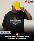 Seattle Mariners 2025 World Series Champions MLB trophy shirt