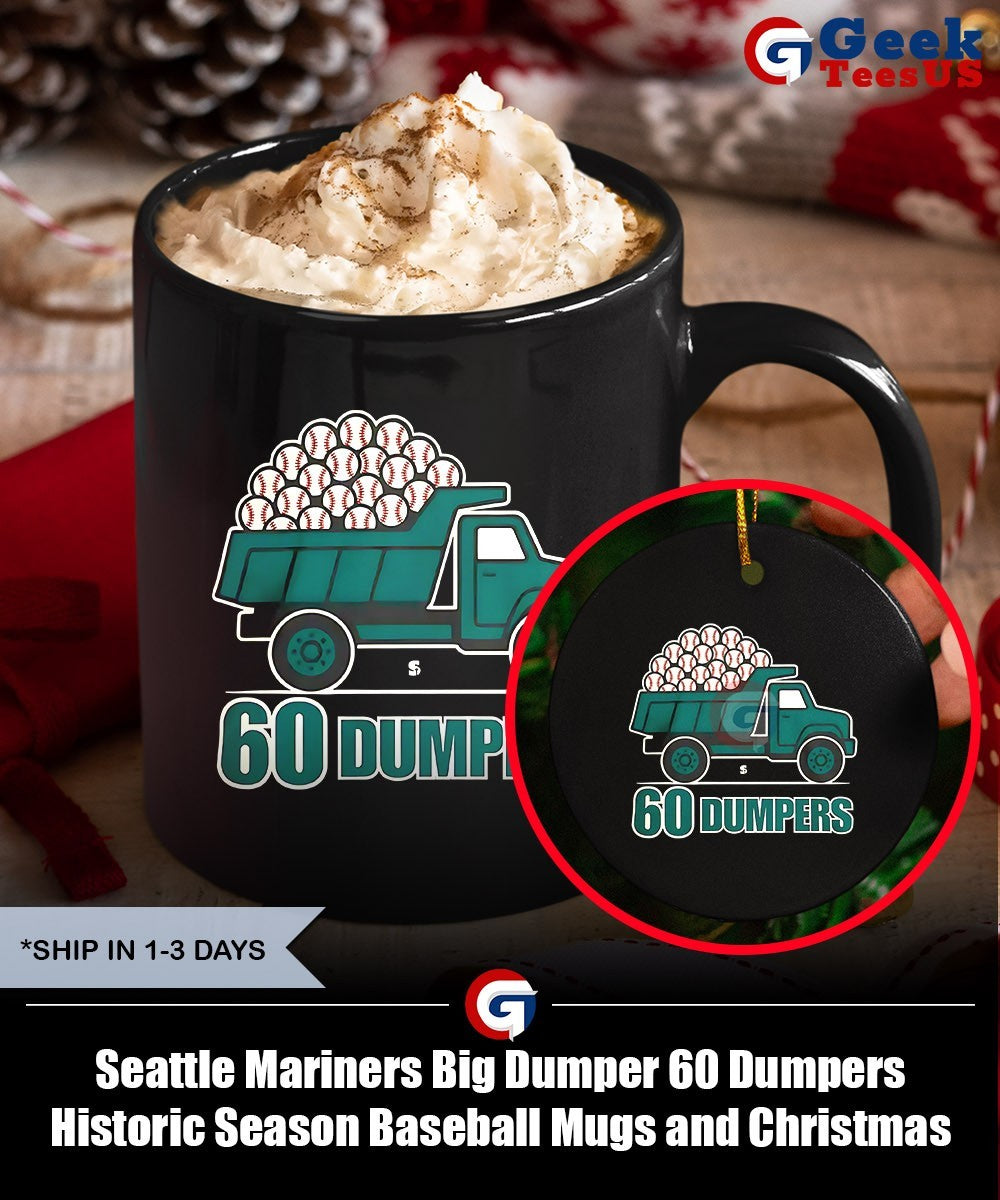 Seattle Mariners Big Dumper 60 Dumpers Historic Season Baseball shirt