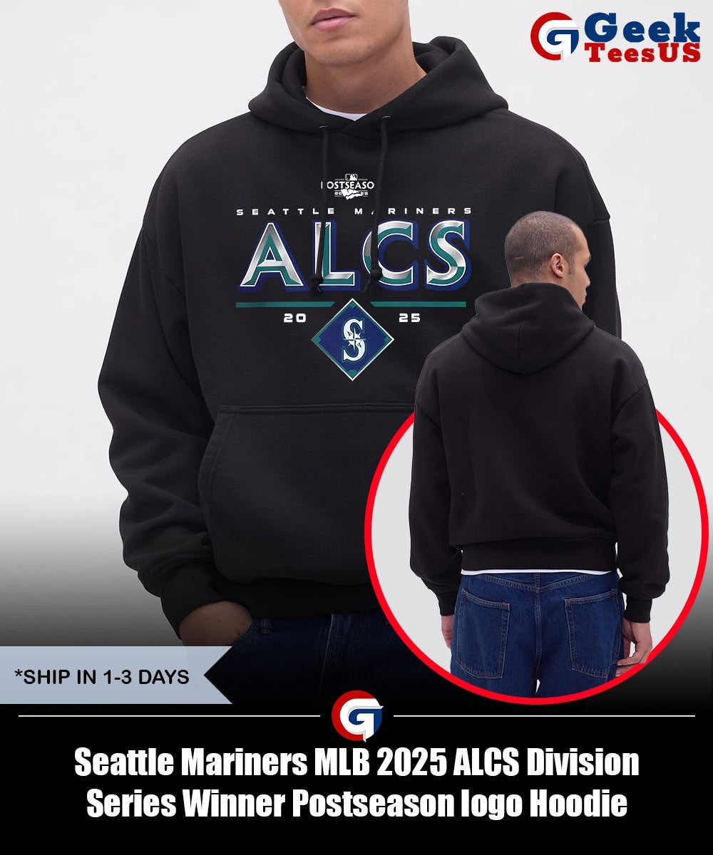 Seattle Mariners MLB 2025 ALCS Division Series Winner Postseason logo shirt