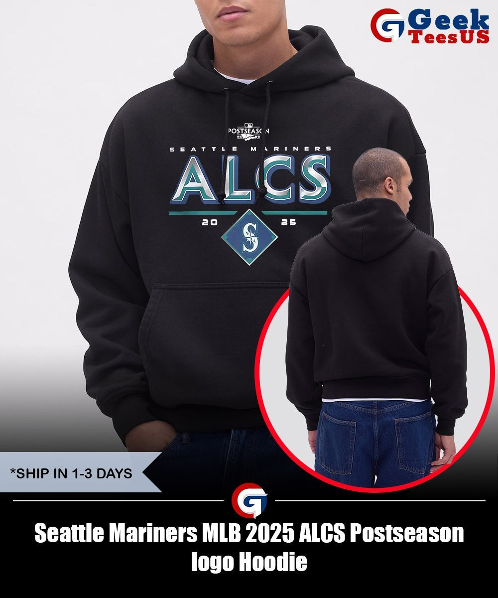 Seattle Mariners MLB 2025 ALCS Postseason logo shirt