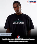 Seattle Mariners MLB 2025 American League Wild Card Postseason shirt