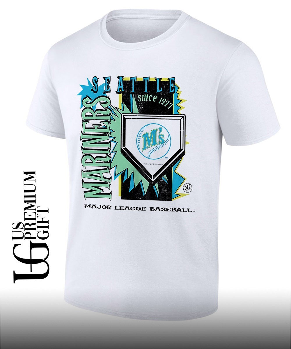 Seattle Mariners Major League baseball since 1977 Cooperstown Neon shirt