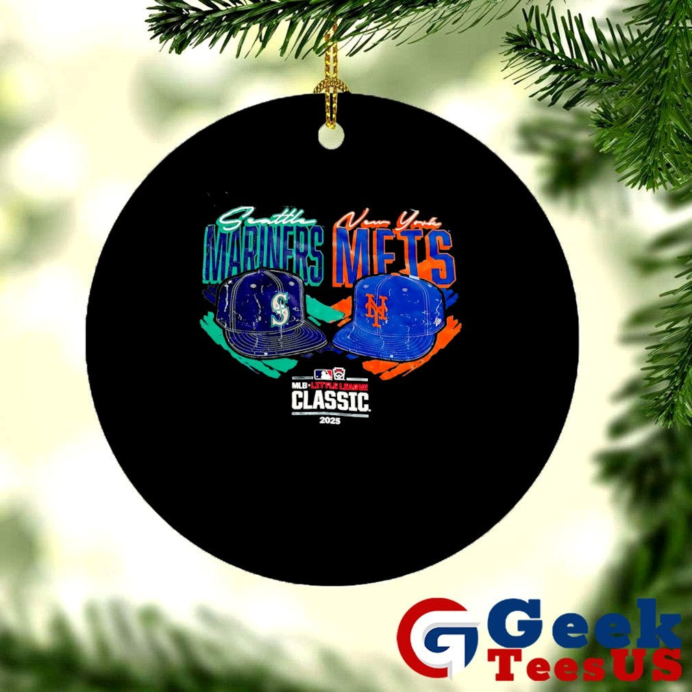 Seattle Mariners vs New York Mets MLB Little League Classic 2025 hat shirt