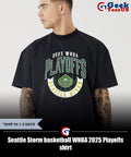 Seattle Storm basketball WNBA 2025 Playoffs shirt