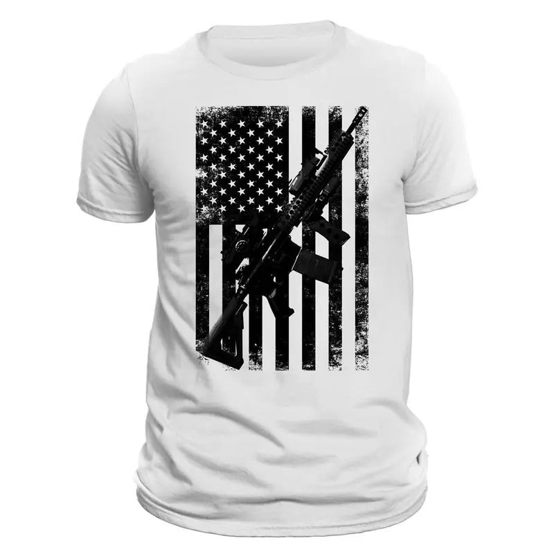 Second Amendment AR-15 Rifle Men's T-Shirt Hoodie, Sweatshirt | HypeDripTees.com