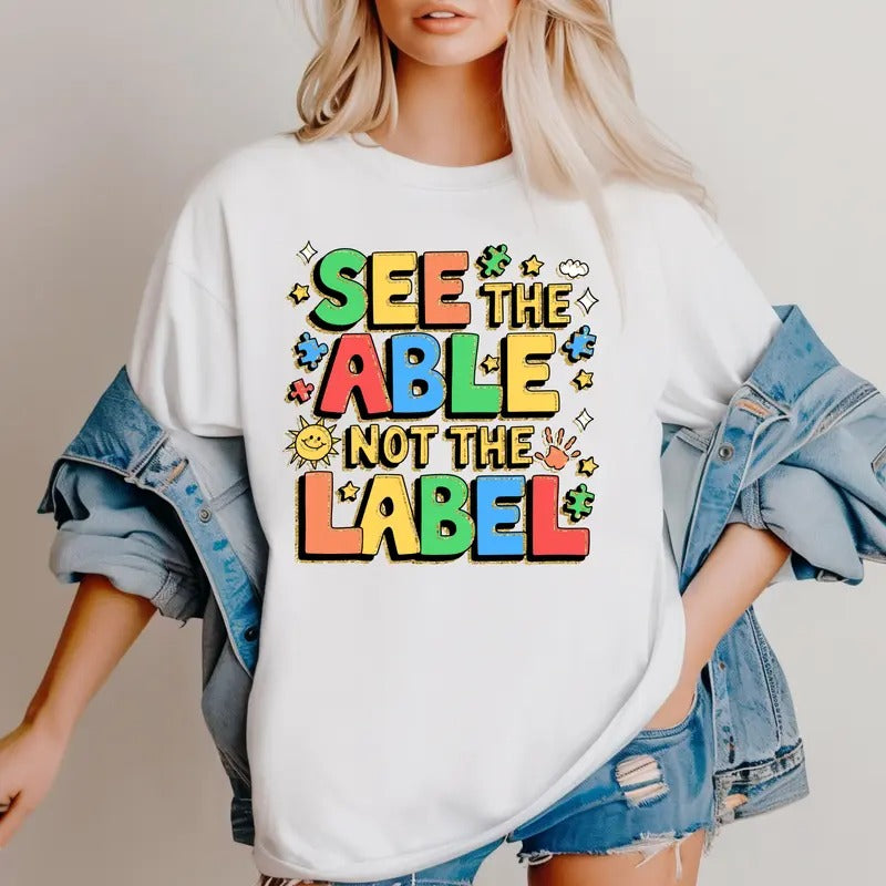 See the Able Not the Label DTF Transfers - THIS IS NOT A SHIRT Hoodie, Sweatshirt | HypeDripTees.com
