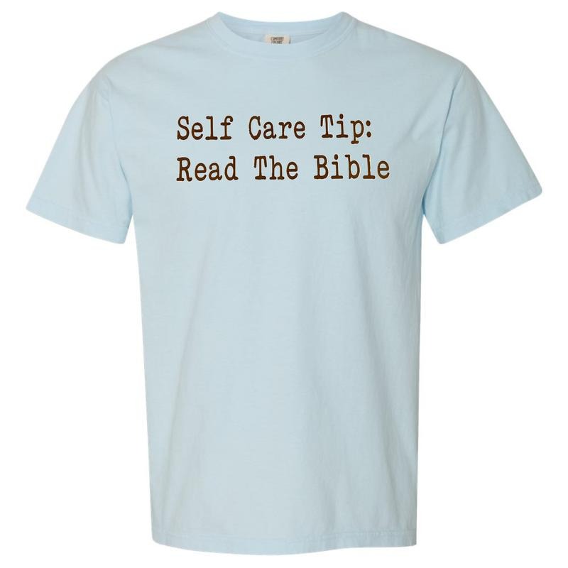 Self Care Tip Comfort Colors T-Shirt Hoodie, Sweatshirt | HypeDripTees.com