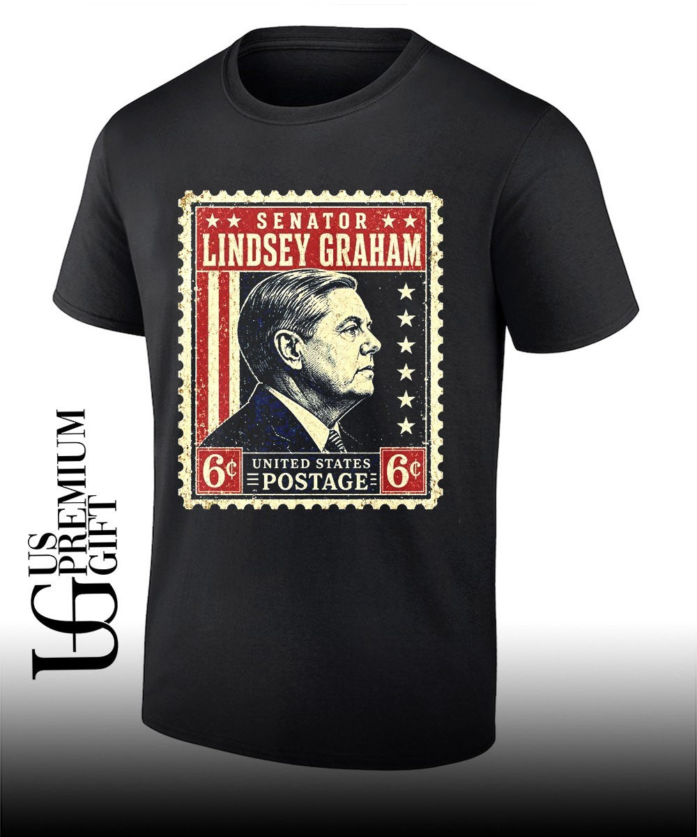Senator Lindsey Graham 1955-2026 United States Postage Stamp shirt