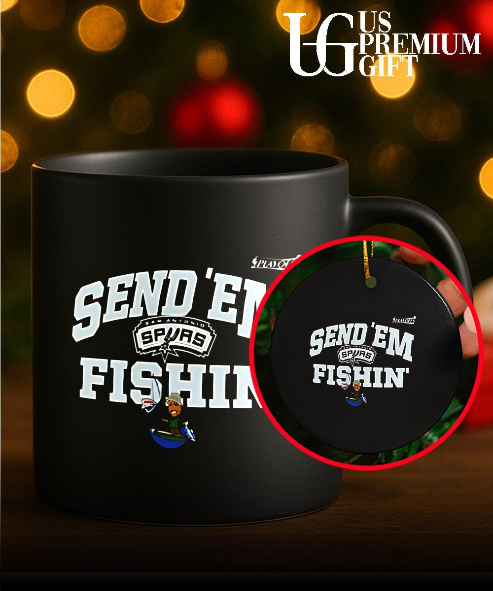 Send ‘Em Fishin San Antonio Spurs NBA Playoffs 2026 shirt