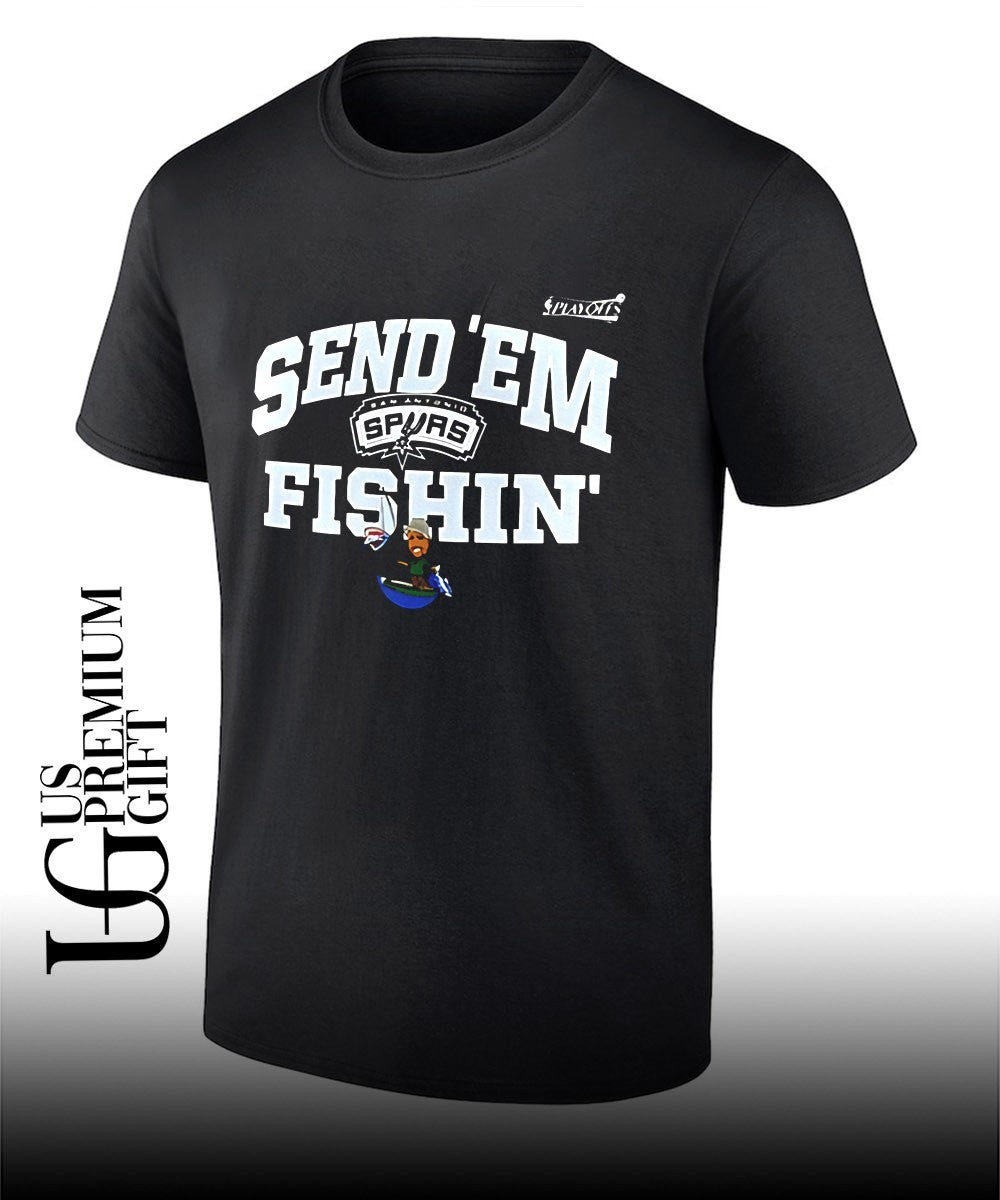Send ‘Em Fishin San Antonio Spurs NBA Playoffs 2026 shirt