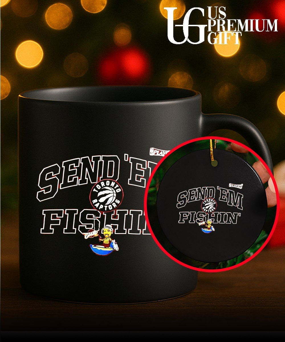 Send ‘Em Fishin Toronto Raptors NBA Playoffs 2026 shirt