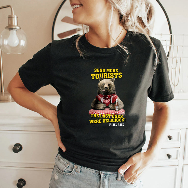 Send More Tourists The Last Ones Were Delicious Finland Shirt
