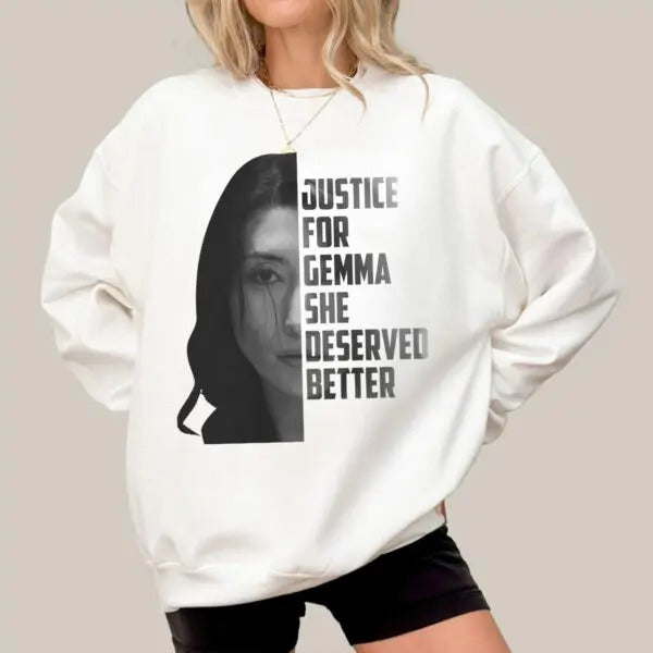 Severance Movie Justice For Gemma Ms Casey Shirt, Lumon TV Series Show Vintage Classic Movie Sweatshirt Hoodie