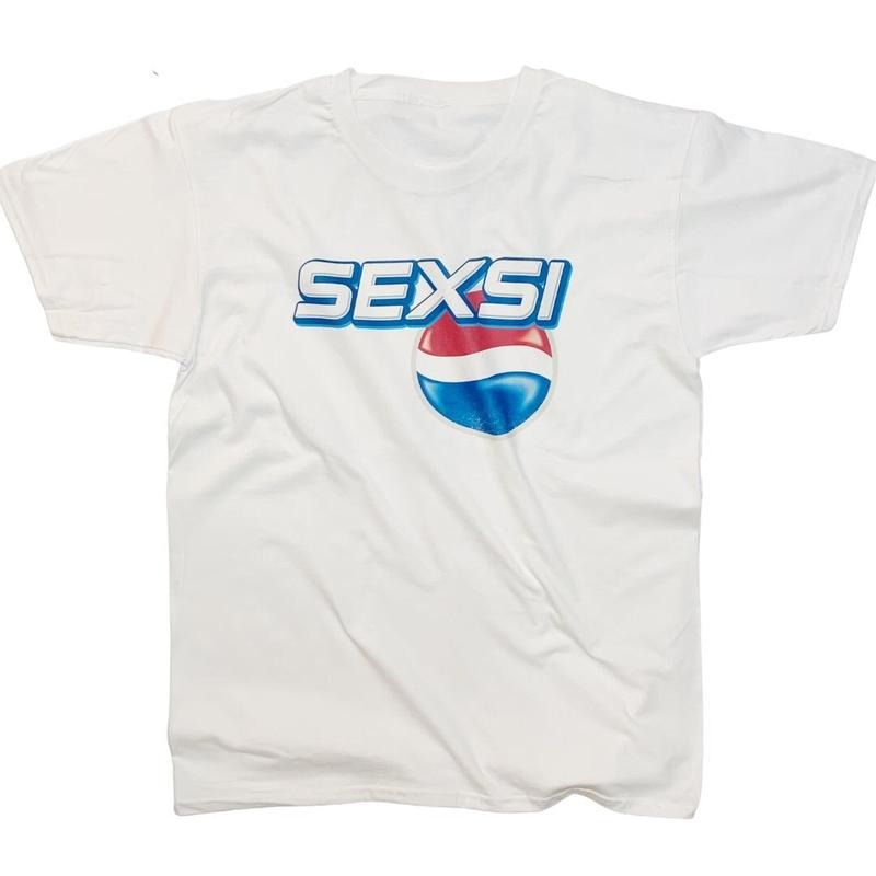 Sexsi Funny Meme T-Shirt Parody Branding Logo Funny T-Shirt Hoodie, Sweatshirt | HypeDripTees.com