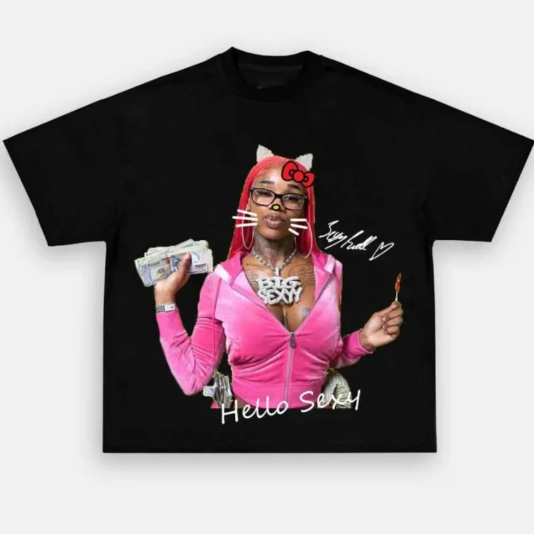 Sexyy Hello Redd Vintage shirt, Rap Hip Hop Tee Hoodie, Sweatshirt | HypeDripTees.com