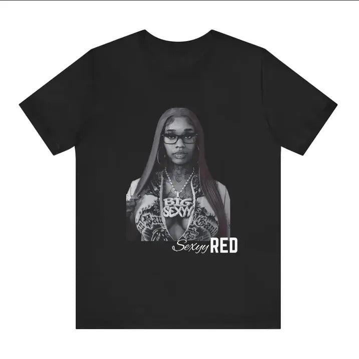 Sexyyy Red Fan Shirt Rapper Shirt Cotton Fabric T-Shirts, Hoodie, Sweatshirt