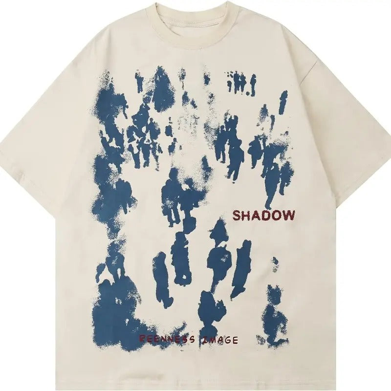 Shadow Reenness Image Graphic Tees Unisex Graffiti Print Shirts Inkjet Hoodie, Sweatshirt | HypeDripTees.com