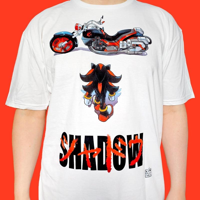 Shadow the Hedgehog Akira Dark Rider Retro Anime 80s T-shirt Hoodie, Sweatshirt | HypeDripTees.com