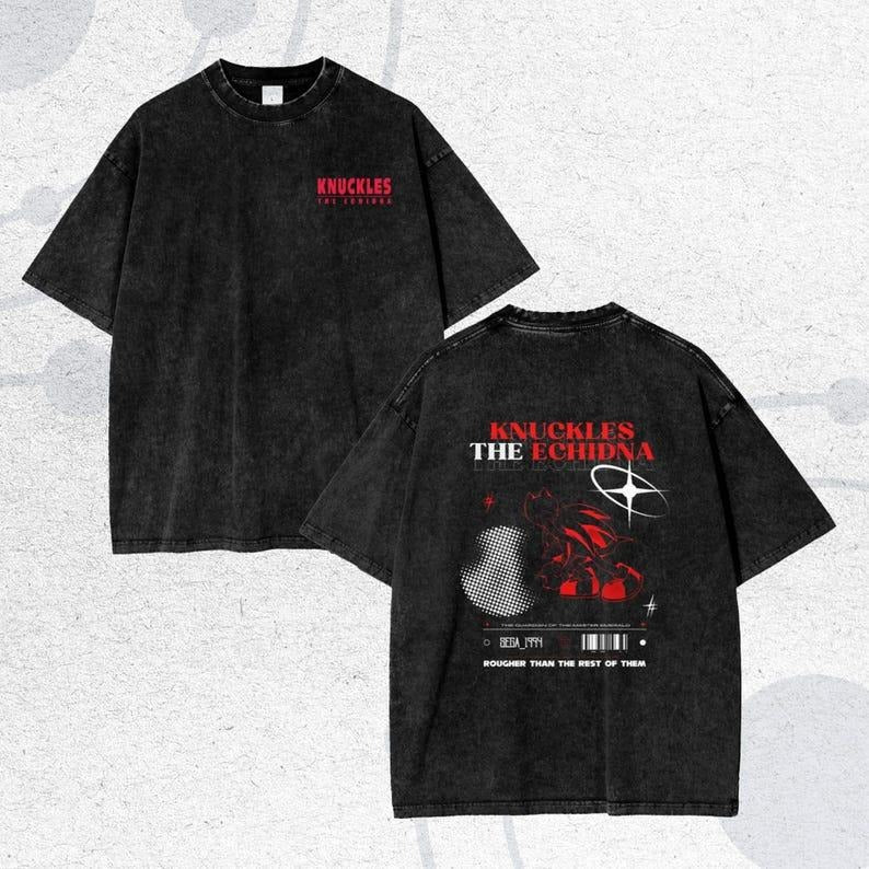 Shadow the Hedgehog Anime T-Shirt