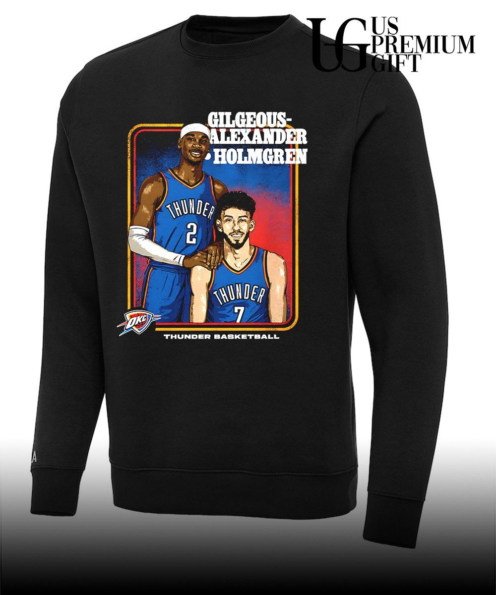 Shai Gilgeous-Alexander and Chet Holmgren OKC Thunder NBA 2026 Step Brothers shirt