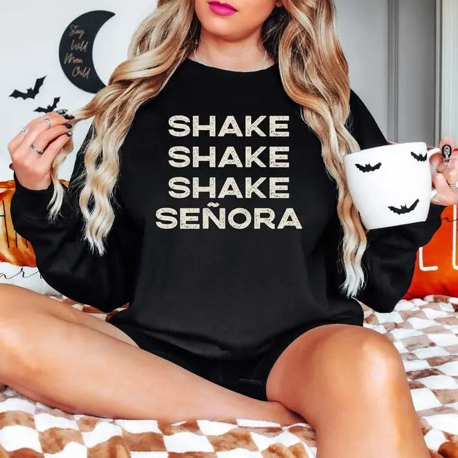 Shake Shake Shake Senora T-Shirt, Halloween T-shirt, Halloween Shirt,Fall Shirt,Funny Halloween shirt, Halloween Movie,...