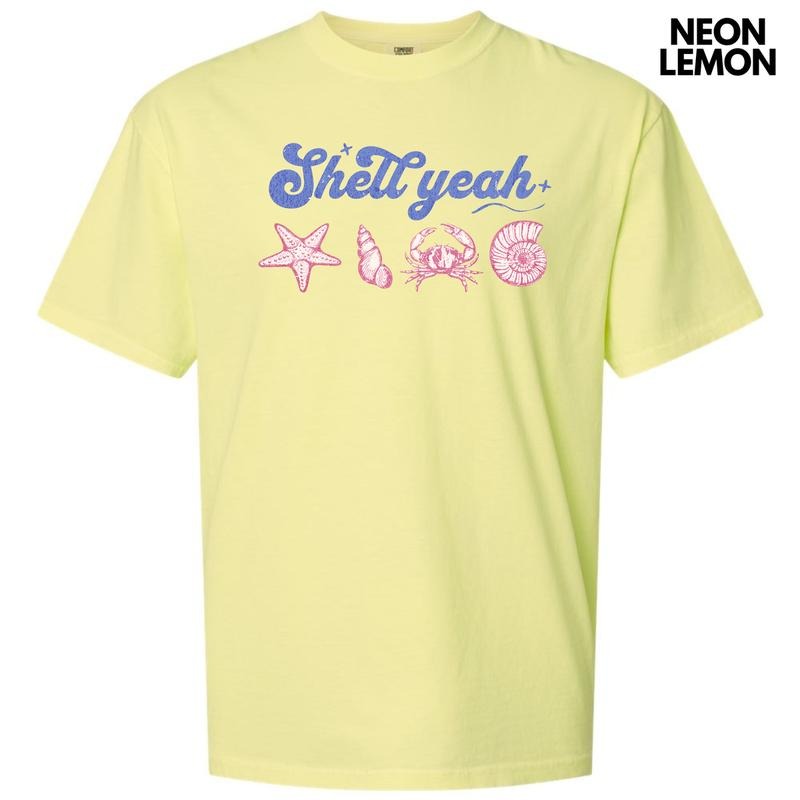 Shell Yeah Comfort Colors T-Shirt 'NLB' Hoodie, Sweatshirt | HypeDripTees.com