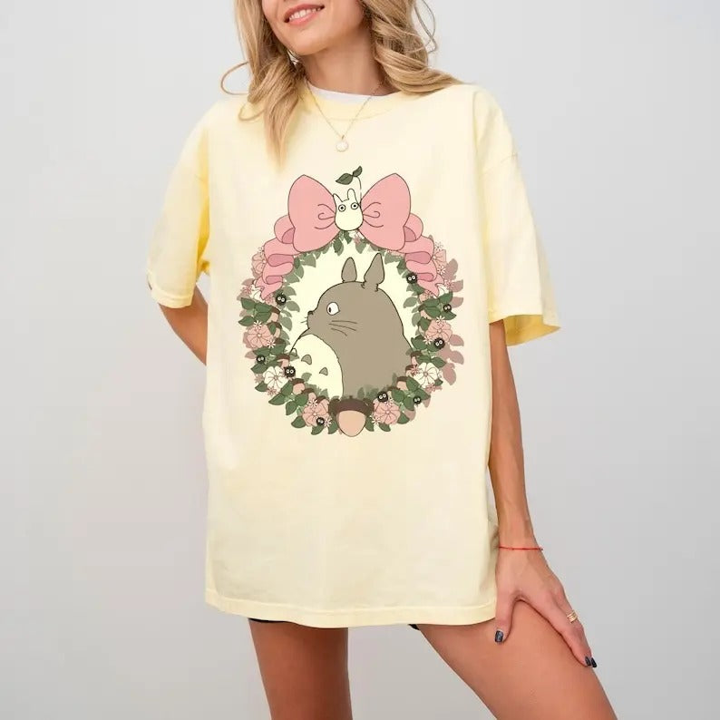 Shirt My Neighbor Totoro Ghibli Totoro Shirt Tshirt Hoodie, Sweatshirt | HypeDripTees.com
