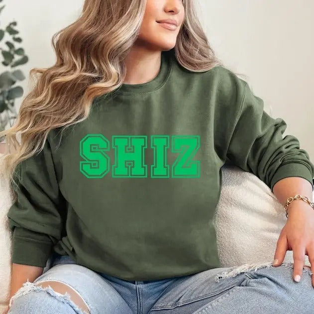 Shiz Sweatshirt, Wicked the Musical Movie, Elphaba and Glinda Shirt, Wizard Shiz University Shirt Hoodie | HypeDripTees.com