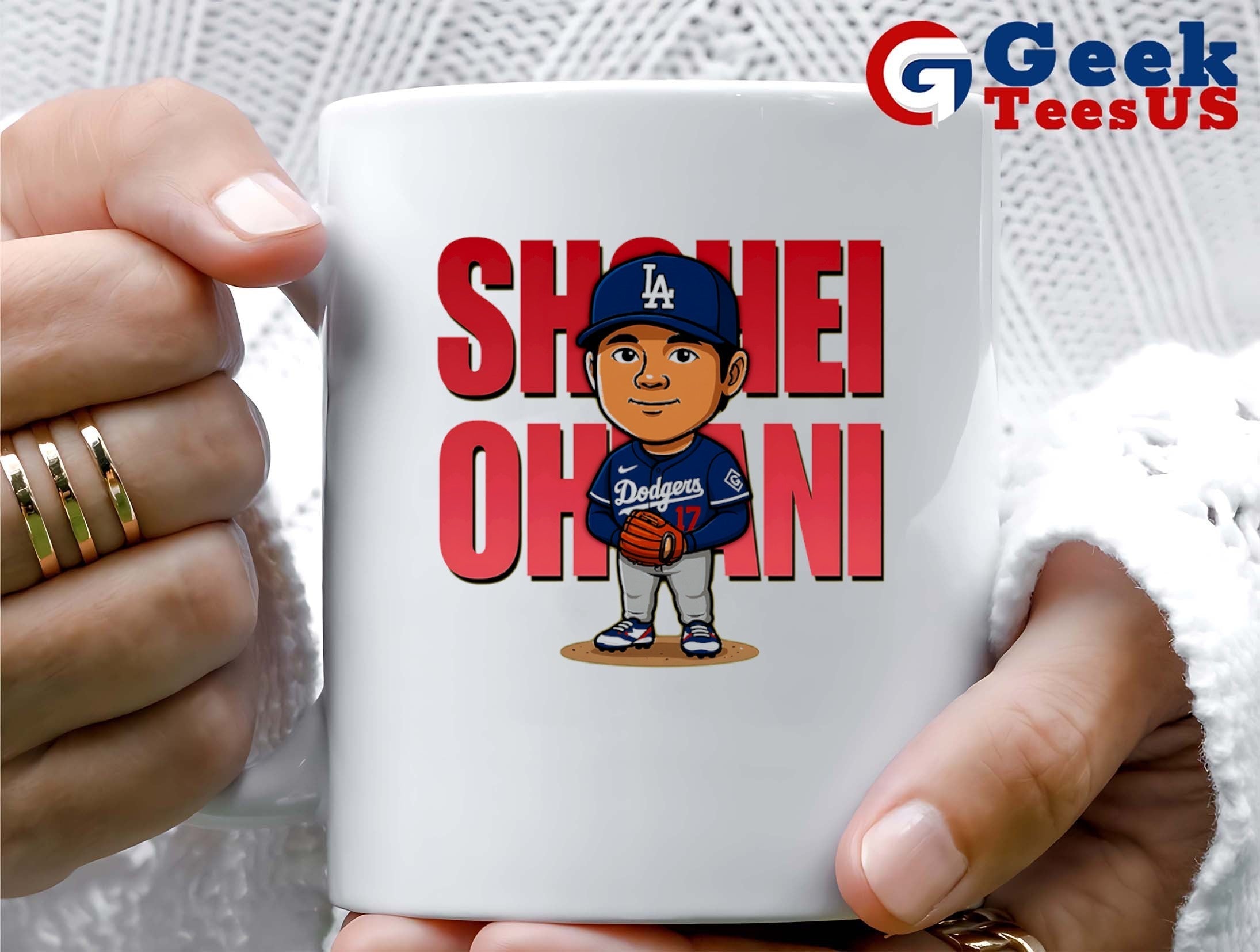 Shohei Ohtani Los Angeles Dodgers MLB chibi shirt