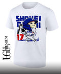 Shohei Ohtani Los Angeles Dodgers Major League Baseball cartoon shirt